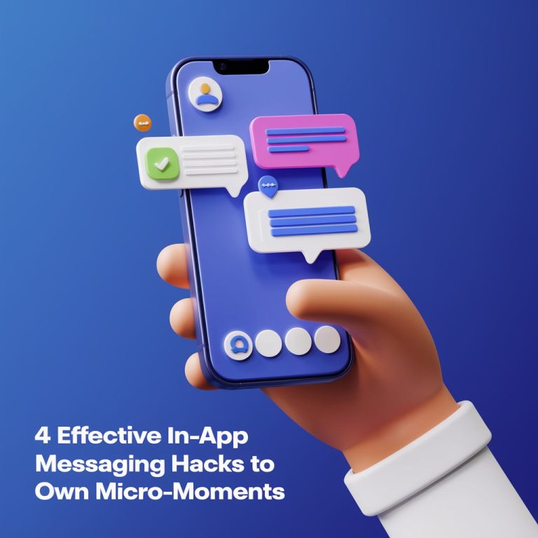 Image of in-app messaging for micro moments